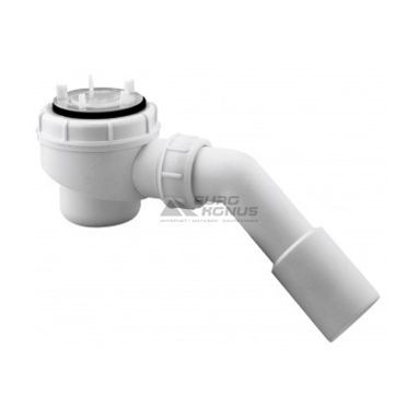 KLUDI Сифон для душевого поддона 1 1/2" x 50 с переходной трубкой 45° 40/50 Tasso Plus (2162000-00)