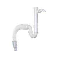 FRANKE Сифон 1 1/2" с гофрированным шлангом (112.0006.456)