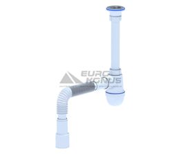 АНИ Пласт Сифон для умывальника 1 1/2" x 40 с гибкой трубкой 40/40/50 (C0115EU)