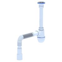 АНИ Пласт Сифон для умывальника 1 1/4" x 40 с гибкой трубкой 40/40/50 (C1015EU)