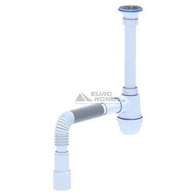 АНИ Пласт Сифон для умывальника 1 1/4" x 40 с гибкой трубкой 40/40/50 (C1015EU)