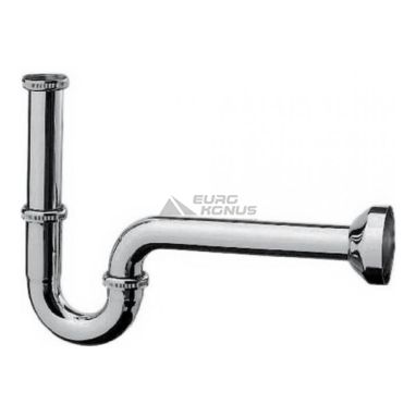 HANSGROHE Сифон для умывальника трубный без горловины 1 1/4" x 32 (53010000)