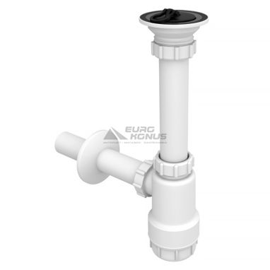 IMPRESE Сифон для умывальника с пробкой 1 1/4" x Ø 32 мм (SWD290180032)