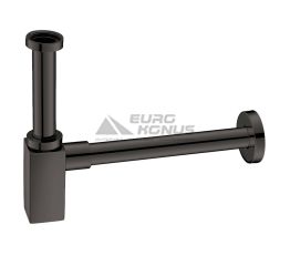IMPRESE Сифон для умывальника 1 1/4" x Ø 32 мм GRAFIKY черный никель (ZMK041807600)