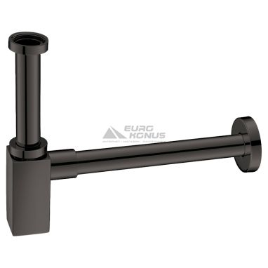 IMPRESE Сифон для умывальника 1 1/4" x Ø 32 мм GRAFIKY черный никель (ZMK041807600)