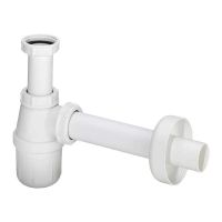 VIEGA Сифон для умывальника бутылочный без горловины 1 1/4" х 1 1/4" (108694)
