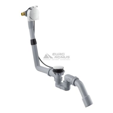 HANSGROHE Сифон для ванны с переливом 1 1/2" x 40/50 Exafill S (58113000)