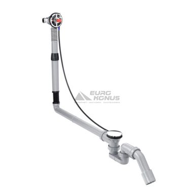 HANSGROHE Сифон для ванны с переливом 1 1/2" x 40/50 Exafill S (58116180)