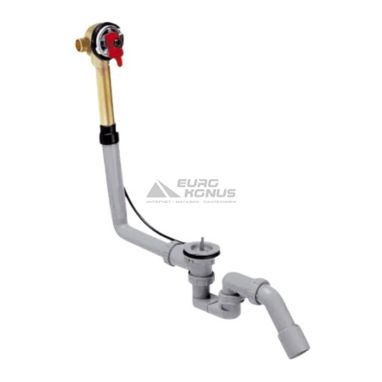 HANSGROHE Сифон для ванны с переливом 1 1/2" x 40/50 Exafill (58125180)