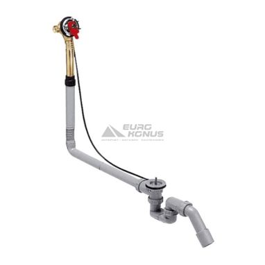 HANSGROHE Сифон для ванны с переливом 1 1/2" x 40/50 Exafill (58126180)
