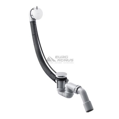 HANSGROHE Сифон для ванны с переливом 1 1/2" x 40/50 Flexaplus S (58150000)