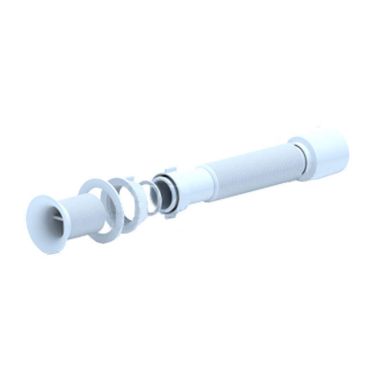 АНИ Пласт Сифон гофрированный Варяг удлиненный 1 1/4" x 50 (G315)