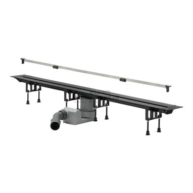 VIEGA Душевой лоток Advantix Vario с дизайн-вставкой Advantix Visign SR2 L 300-1200 мм (704360)