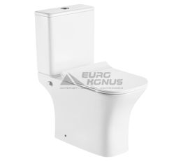 ASIGNATURA Унитаз-компакт с сиденьем, функцией биде и смесителем Rimless Simple Line 37872505