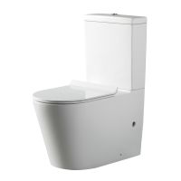 DUSEL Унитаз-компакт c крышкой и сиденьем Slim Soft-close Arez (DTPT10210230R)