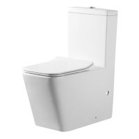 DUSEL Унитаз-компакт c крышкой и сиденьем Slim Soft-close Ivia (DTPT10210330R)