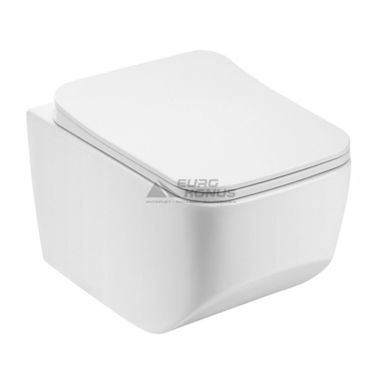 DUSEL Унитаз подвесной c крышкой и сиденьем Slim Soft-close Lunar (DWHT10201530R)