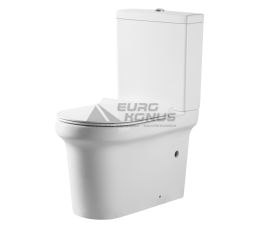 DUSEL Унітаз-компакт c кришкою і сидінням Slim Soft-close Mojo (DTPT10210130R)