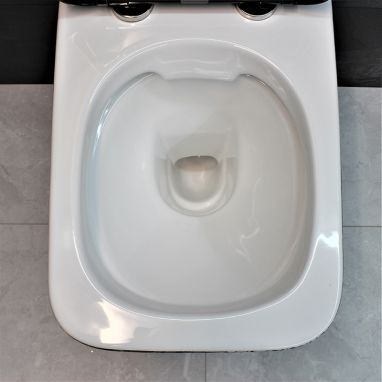 DUSEL Унитаз подвесной c крышкой и сиденьем Slim Soft-close Cubis Art DWHT10201030ART