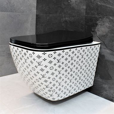 DUSEL Унитаз подвесной c крышкой и сиденьем Slim Soft-close Cubis Lv Style DWHT10201030LVS