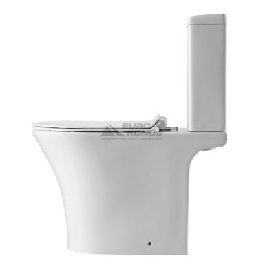 DUSEL Унитаз-компакт c крышкой и сиденьем Slim Soft-close Torino (DTPT10213430R)