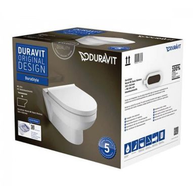 DURAVIT Унитаз подвесной с сиденьем soft-close DuraStyle (45620900A1)