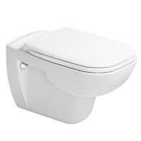 DURAVIT Унитаз подвесной с сиденьем soft-close D-Code (45700900A1)