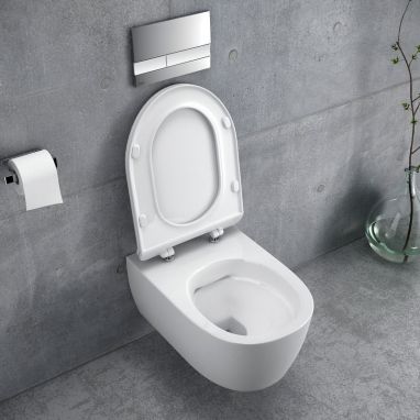 EXCELLENT Унитаз подвесной с сидением Doto Pure-Rim (CEAX.1404.485.WH)