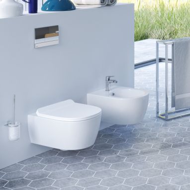 EXCELLENT Унитаз подвесной с сидением Doto Pure-Rim (CEAX.1404.485.WH)