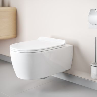 EXCELLENT Унитаз подвесной с сидением Doto Pure-Rim (CEAX.1404.545.WH)