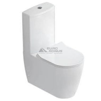 IDEVIT Унитаз-компакт с сиденьем и функцией биде SC Alfa SETK3104-0315-001-1-6200