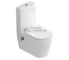IDEVIT Унитаз-компакт с сиденьем, функцией биде и вентилем SC Alfa SETK3104-0317-001-1-6200