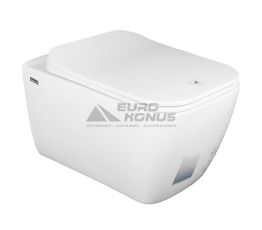 IDEVIT Унитаз подвесной с сиденьем и функцией биде US SC Halley SETK3204-2615-001-1-6000