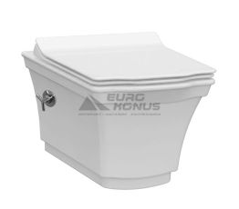 IDEVIT Унитаз подвесной с сиденьем, функцией биде и вентилем SC Neo Classic SETK3304-0617-001-1-6000