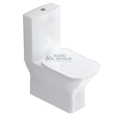 IDEVIT Унитаз-компакт с сиденьем и функцией биде SC Nova SETK3504-0315-001-1-6100