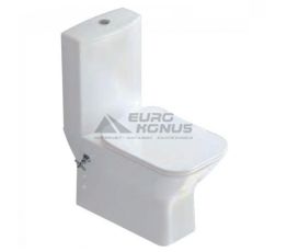 IDEVIT Унитаз-компакт с сиденьем, функцией биде и вентилем SC Nova SETK3504-0317-001-1-6200