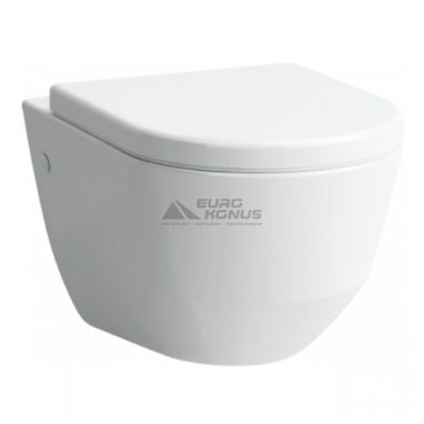 LAUFEN Унитаз подвесной с сидением slow-closing Pro Rimless (H820966+H8969513B)