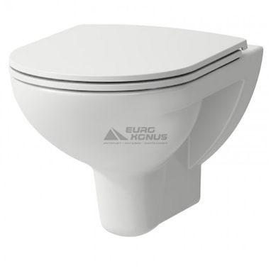 LAUFEN Унитаз подвесной c сиденьем Slim Soft-close PRO (H8669510000001)