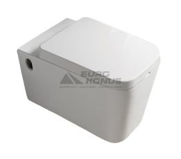 NEWARC Унитаз подвесной c крышкой и сиденьем Aqua 9423W
