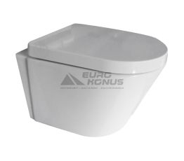 NEWARC Унитаз подвесной c крышкой и сиденьем Rimless Life 9823W