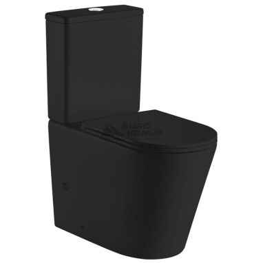 VOLLE Унитаз-компакт с сидением Slim slow-closing Nemo (13-17-377 Black)