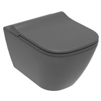 VOLLE Унитаз подвесной с сидением Slim slow-closing Solo (13-55-111Grey)