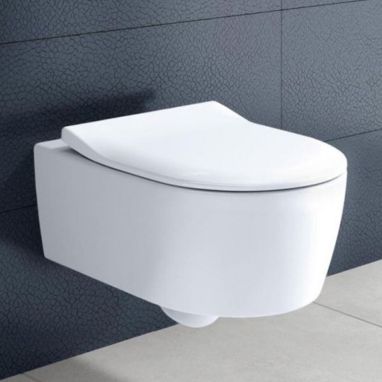 VILLEROY&BOCH Унитаз подвесной с сиденьем soft-close Avento (5656RSR1)