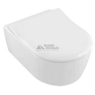 VILLEROY&BOCH Унитаз подвесной с сиденьем soft-close Avento (5656RSR1)