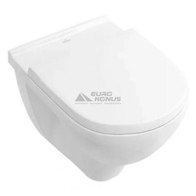 VILLEROY&BOCH Унитаз подвесной с сиденьем soft-close O.Novo (5688HR01)