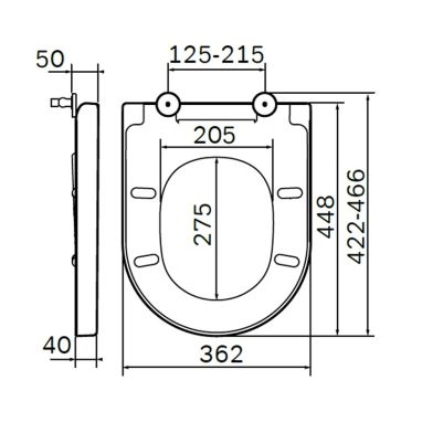 AM.PM Сиденье для унитаза с микролифтом Spirit FlashClean (C707855WH)