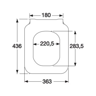 VILLEROY&BOCH Сиденье с крышкой slow-closing Venticello SlimSeat (9M79S101)