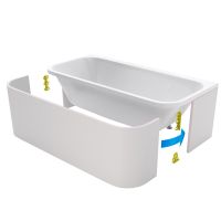 EXCELLENT Панель для ванн Flex System Arana (OBEX.ARA.18WH)