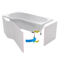 EXCELLENT Панель для ванн Flex System Be Spot (OBEX.BSF.16WH)