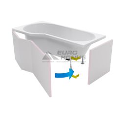 EXCELLENT Панель для ванн Flex System Be Spot (OBEX.BSF.16WH)